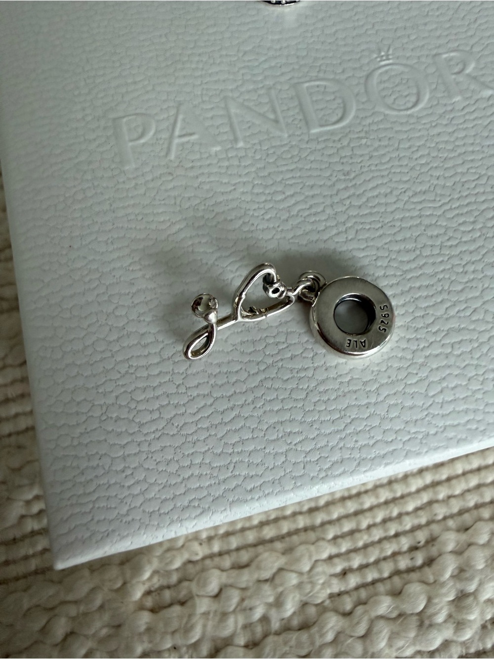 Pandora Stethoscope Dangle Charm - Silver